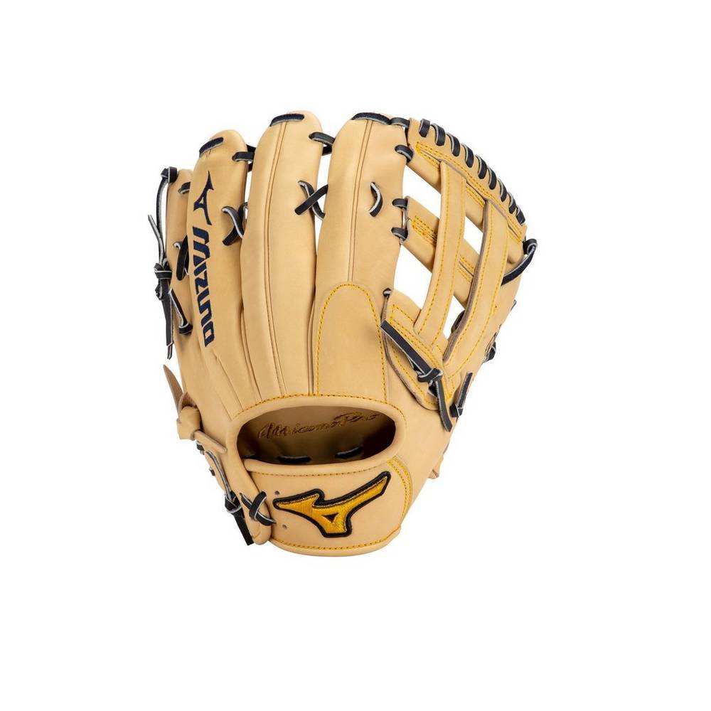 Mizuno Pro Austin Riley 12.75" Férfi Kesztyű Barna/Sötétkék DSV726853